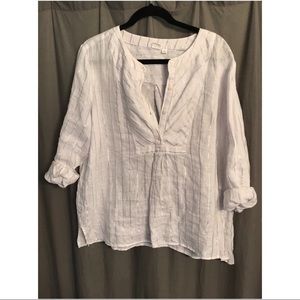 Gap oversized linen top